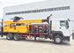 Τοποθετημένη μηχανή 200m εγκαταστάσεων γεώτρησης διατρήσεων φρεατίων νερού DTH φορτηγό πλήρης υδραυλικός τύπος