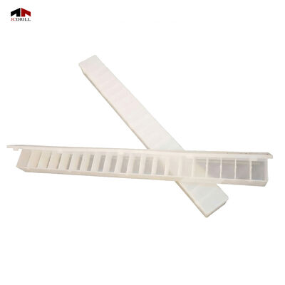 Καλή τιμή. Πλακέτο με θραύσματα πετρώματος PP με 10 διαμερίσματα για δείγματα εξόρυξης σε απευθείας σύνδεση