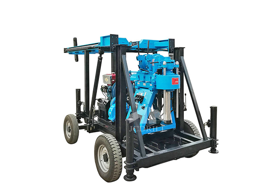 Καλή τιμή. 22hp μηχανή diesel 200m υδραυλικό καλά μπλε χρώμα εγκαταστάσεων γεώτρησης διατρήσεων σε απευθείας σύνδεση
